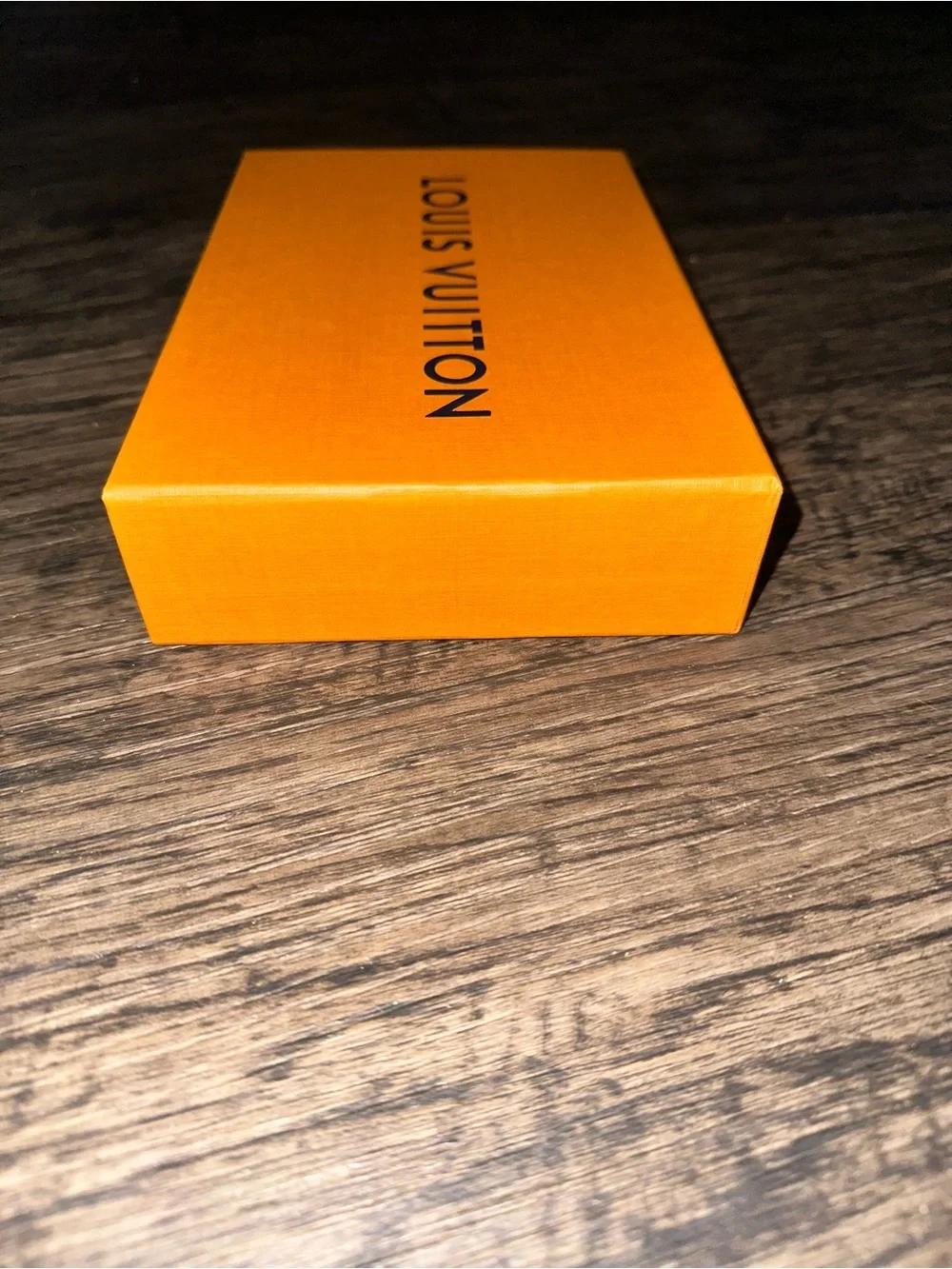 Louis Vuitton Orange Box with Blue Pull Tab